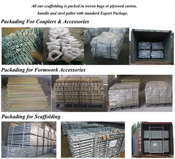 Hot DIP Galvanized / Painted Kwikstage Scaffolding for Sale