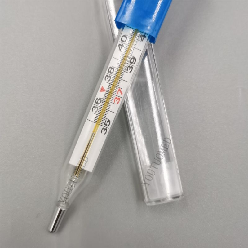 Mercury-Free Glass Thermometer Pharmacy Medical Mercury