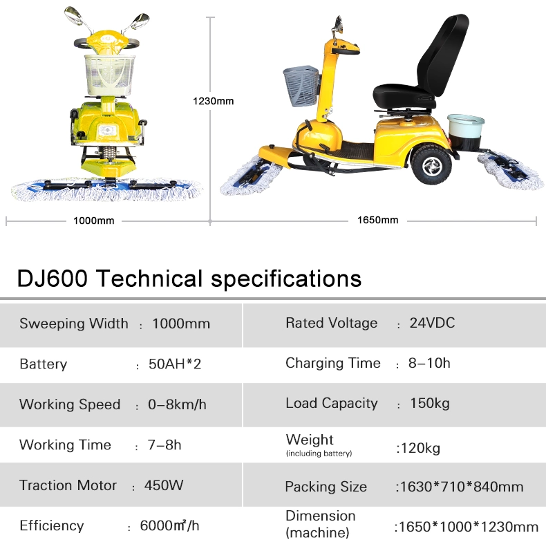 Clean Magic DJ600 Floor Clean Machine Electrostatic Cleaning Machine