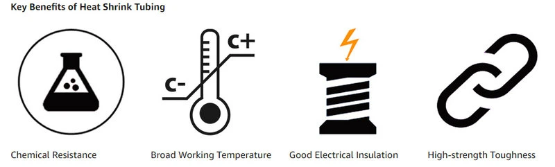 Flame Retardant Polyolefin Heat Shrinkable Tubing Insulation Electrical