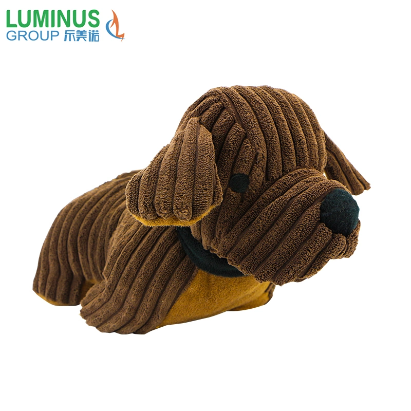 Cute Toy Textile Puppy Dog Door Stop for Indoor Use