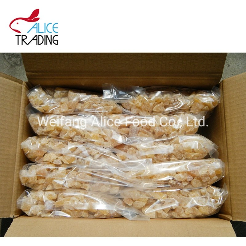 Wholesale Organic Europe Dried Crystallized Ginger Sweet Ginger Dry Ginger