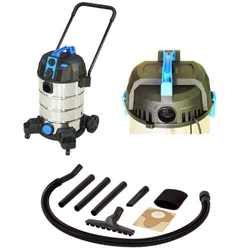 308-35L 1400W Water Dust Vacuum Cleaner with Socket