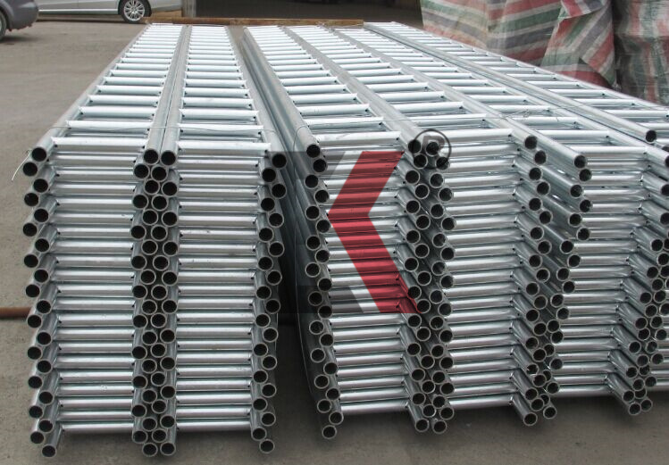China Supplier Galvanized Ringlock System Scaffolding Cuplock Girder Steel Ladder Beam Scaffold