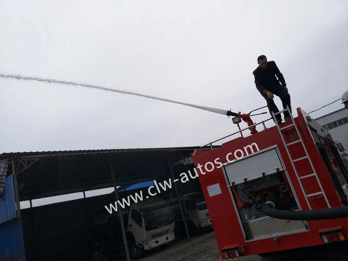 Isuzu New 4X2 7tons Water Tank Fire Truck for Fire Security Rescue 240HP Extinguisher