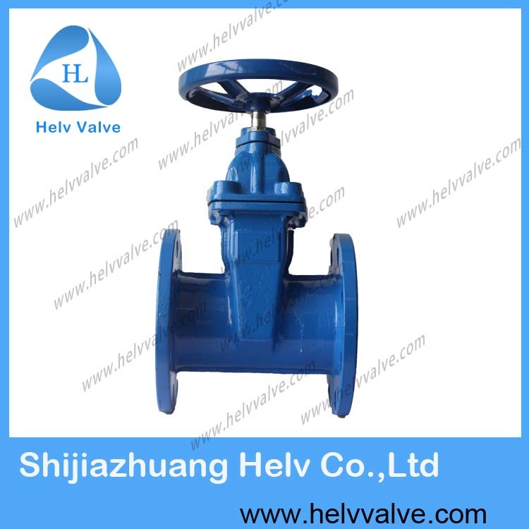 DN250 Pn16 SS304 Flange Type Electric Knife Gate Valve