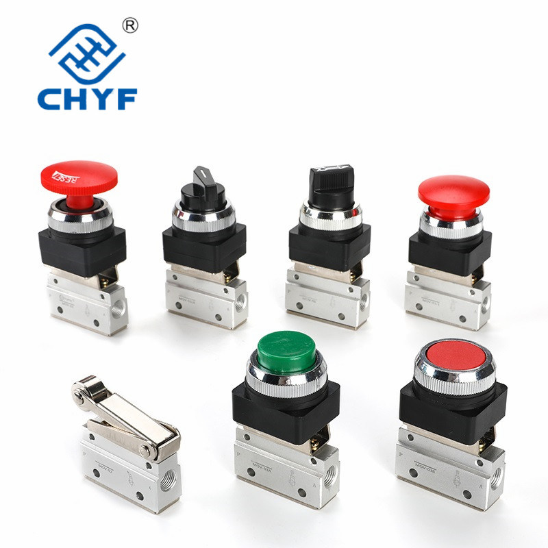 Two-Position Two-Way Mechanical Valve MOV-01/02 Manual Pneumatic Valve MOV-03 Valve Switch MOV-03A Pneumatic Control Valve