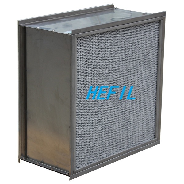 Doube Flange High Temperature HEPA Filter (100-300&deg;)