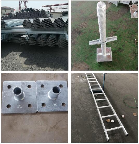 Aluminum Scaffolding Tower for Decoration Working Platform Steel Tower on Construction Scaffold