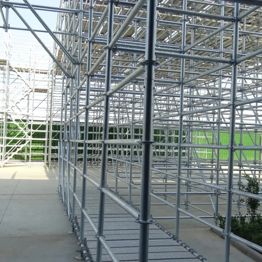 Ringlock System Scaffolding for Projects Building (Ships, Construction, Bridges, Tunnels)