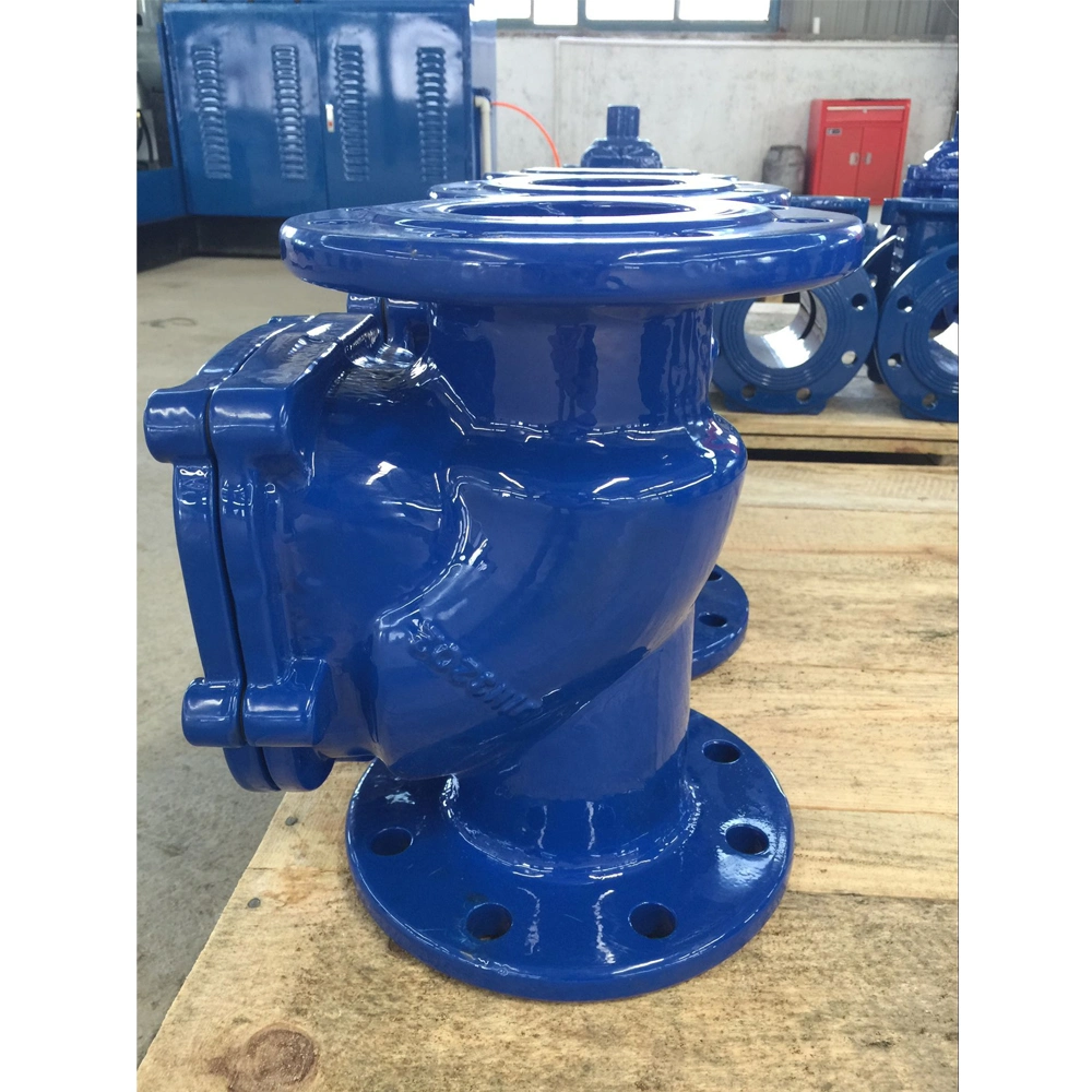 BS 5153 Cast Iron Flanaged Pn16 Resilient Seated Swing Check Valve Globe Valve Knife Gate Valve