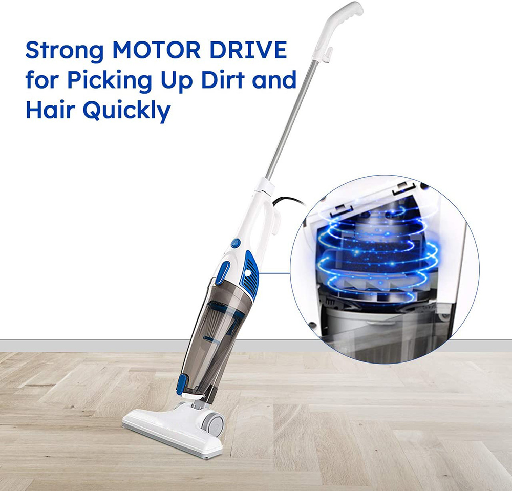 3-in-1 Bagless Corded Stick Vacuum Cleaner