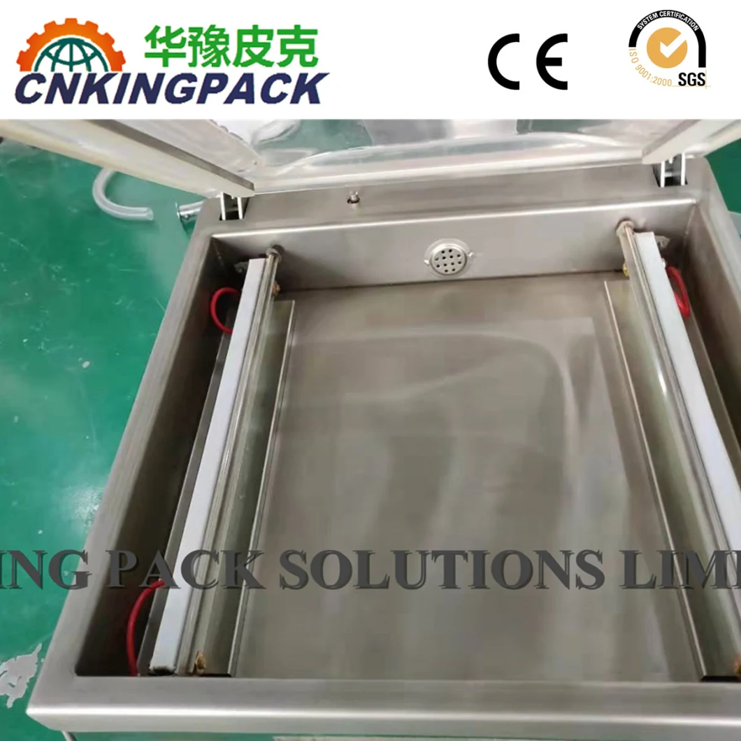 Hot Selling Single Room Rice Chicken Pork Beef Ready Cooked Food Vacuum Sealing Packing Machine