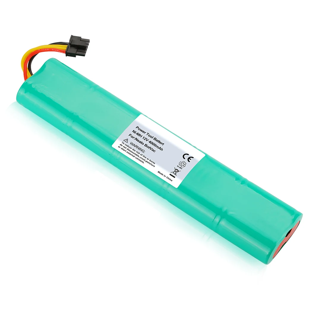 Ni-MH 4.0ah 12V Vacuum Cleaner Battery for Neato Botvac 70e 75 80 85 Sc Battery Pack Parts