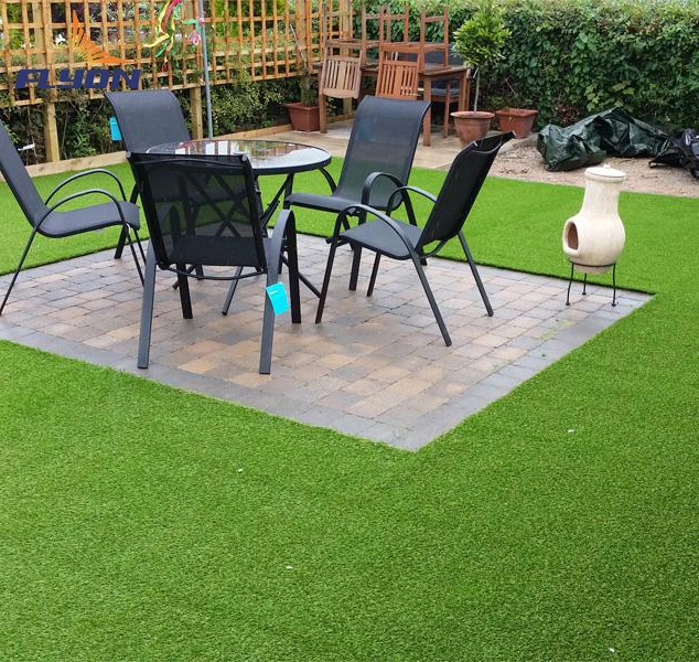 Flyon Cheap Artificial Grass Artificial Green Grass Carpet