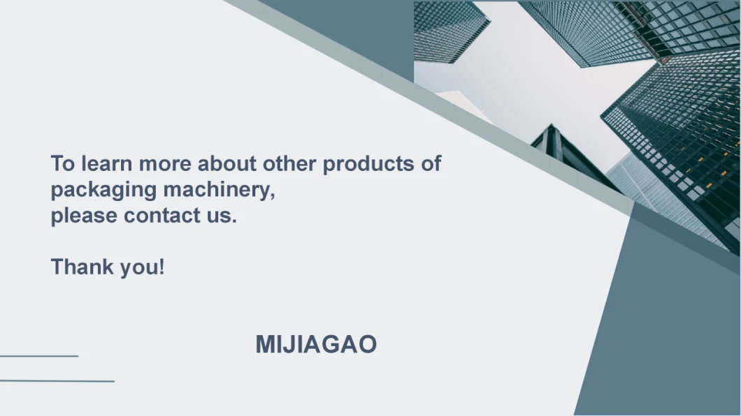 Mijiagao Bakery Equipment Bread Packing Food Vacuum Packaging Machine with Stainless Steel