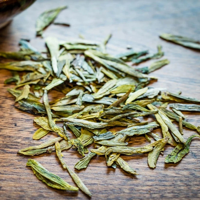 Pure Organic Chinese Longjing Dragon Well Green Tea