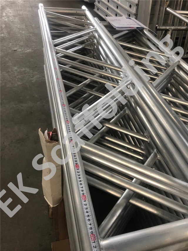 China Cuplock Scaffold Alu Girder Beam Scaffolding Ringlock Aluminium Ladder Beam for Construction