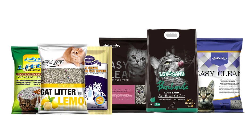 Fine Absorbent Deodorant Factory Sale Natural Organic Bentonite Cat Litter