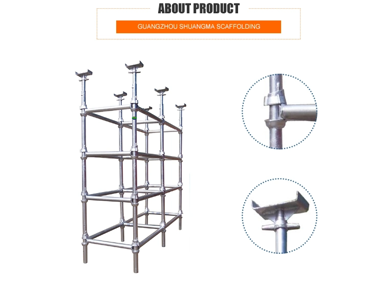 Cuplock Scaffolding System for Constrution Project Used