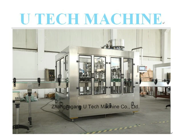 Automatic Glass Bottling Washing Filling and Capping Packing Machine (BCGF24-24-8)