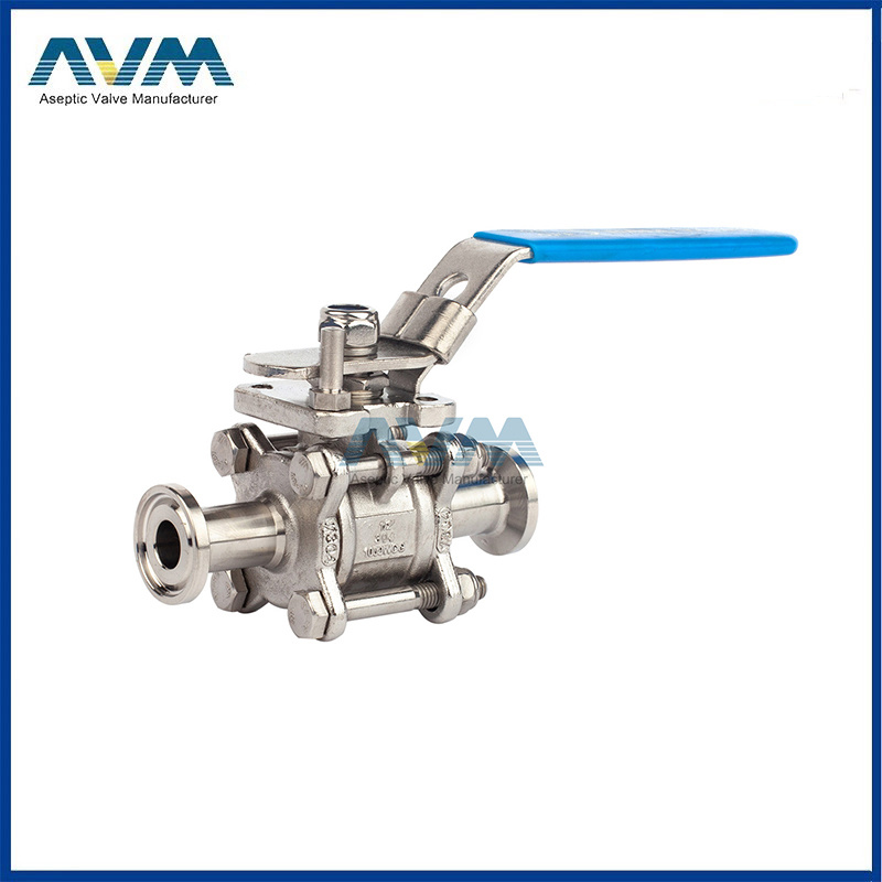 1" Ss 316L Pneumatic 3-Way None Retention Ball Valve