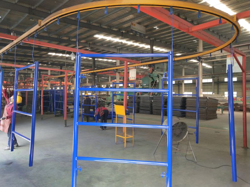 Powder Coated Walkthrough H Frame Scaffolding