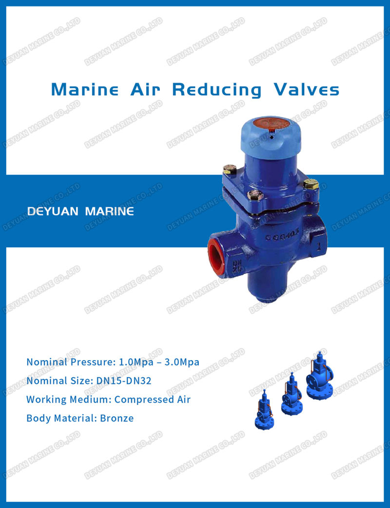 Marine Reducing Valve Air Pressure Control Device