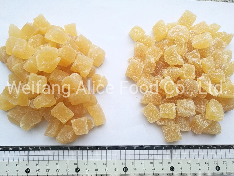 Wholesale Organic Candied Snack Dried Ginger Hot Selling Preserved Ginger