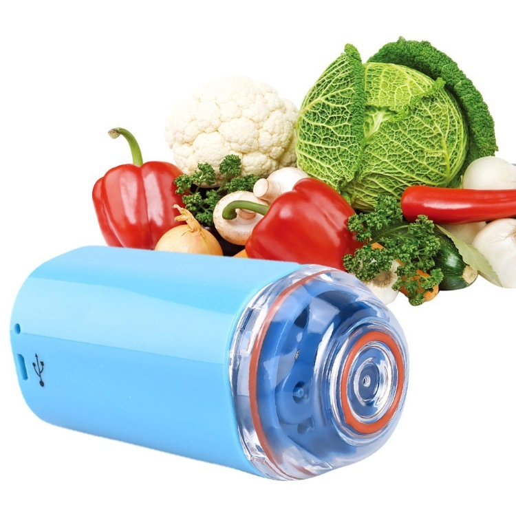 Mini Vacuum Sealer Device to Extend Longer Storage of Vegetable/Fish/Meat/Cheese/Cooked Food