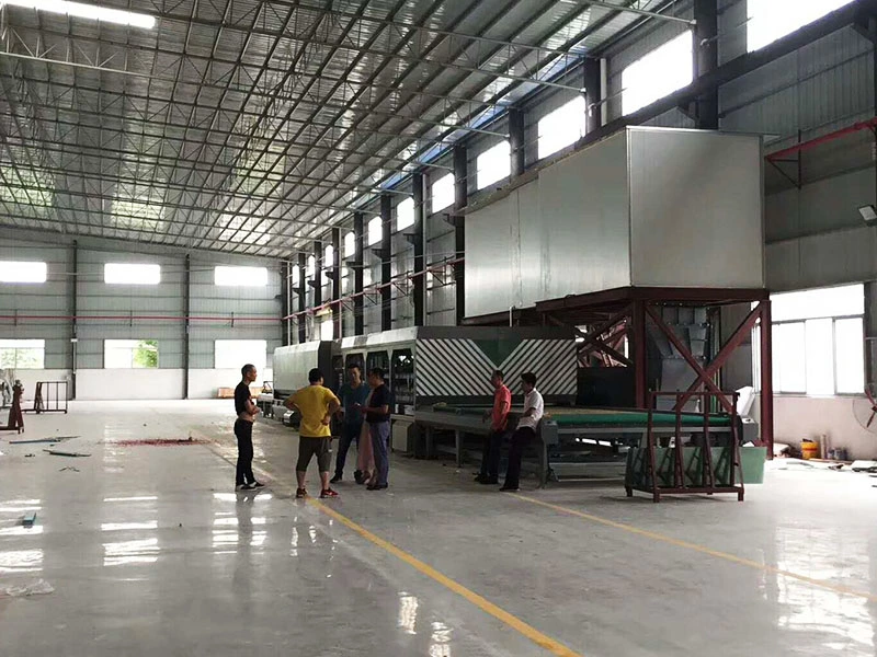1250*4000mm China Manufacturers Passing Tempered Flat Glass Tempering Furnace Making Machine