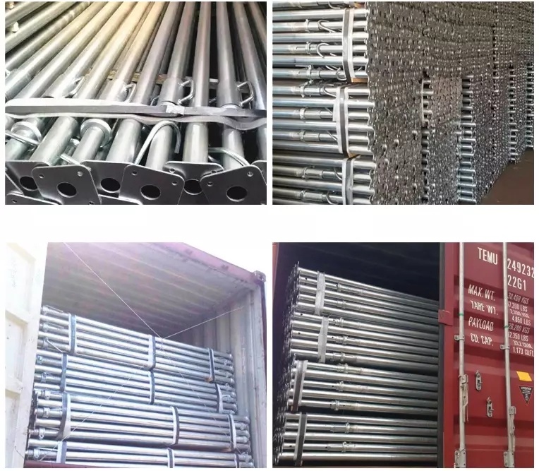 Galvanized/Painted Adjustable Scaffolding Shoring Steel Props