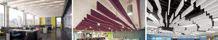 Ceiling Suspended Acoustic Panel Baffles