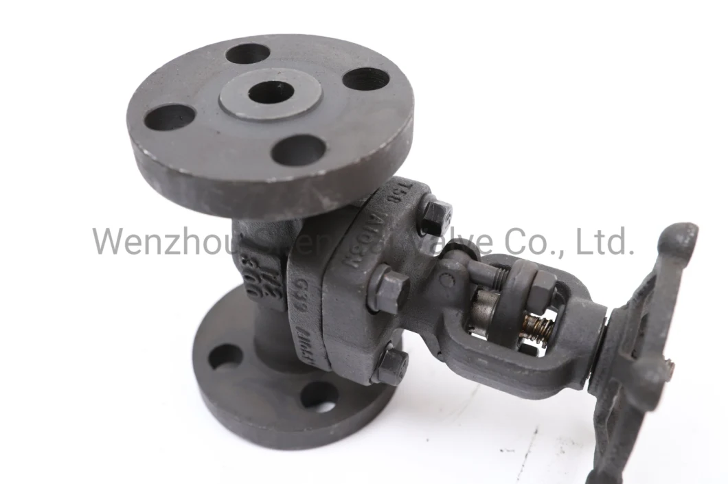 API Integral Flange Wedge Gate Carbon Steel Forged Steel Stainless Steel Gate Valve (Z41H-300LB-DN25)