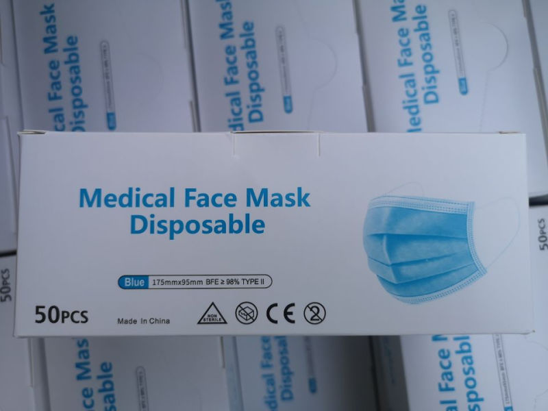 Disposable Medical Surgical Face Mask Type I/Type II/Type Iir