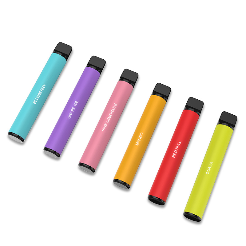 Multiple Flavors Local Filling 650mAh E-Cigarette 800 Puffs Disposable Vape