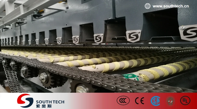 Southtech Latest Horizontal Type Power Saving High Efficiency Passing Bending Glass Production Machine Manufacturers (HWG series)