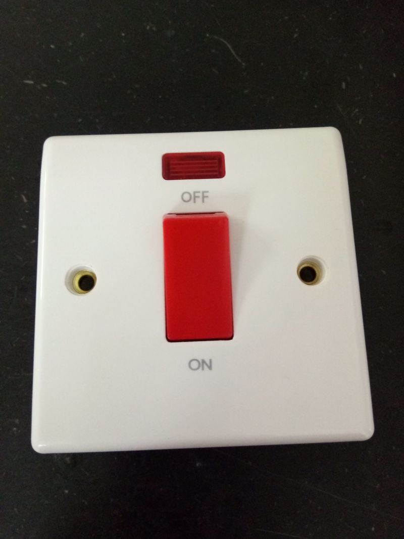 Electric Socket with Switch 1 Way or 2 Way