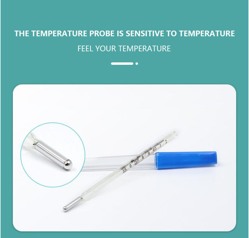 Durable Glass Mercury Clinic Oral Mercury Thermometer