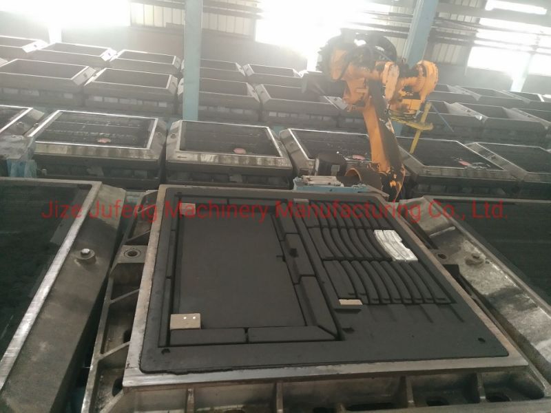 Circular Access Cover with Frame Ductile Iron Casting