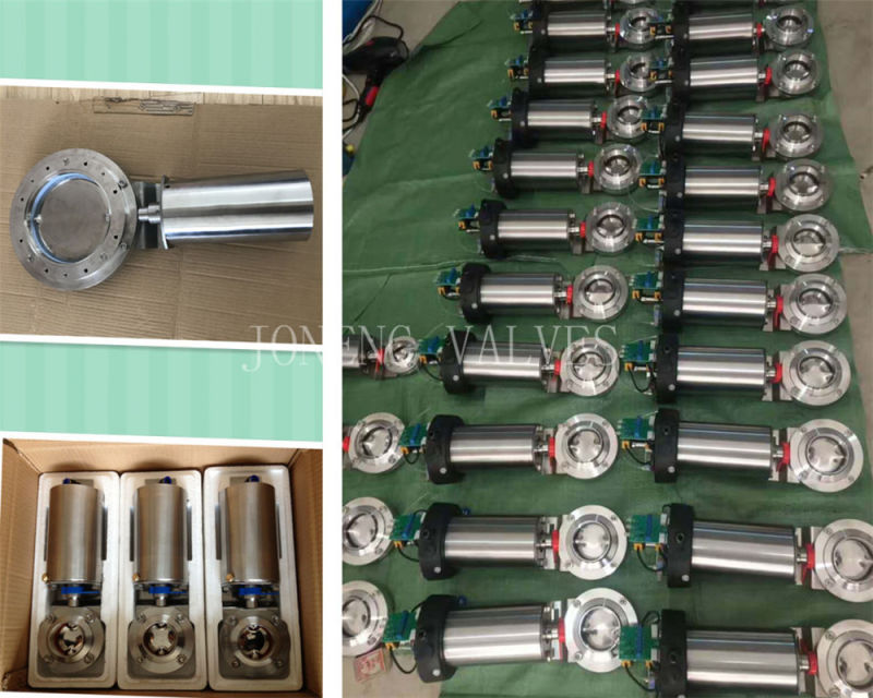 China Stainless Steel Sanitary Grade Pneumatic Grade Butterfly Control Valve (JN-BV1007)