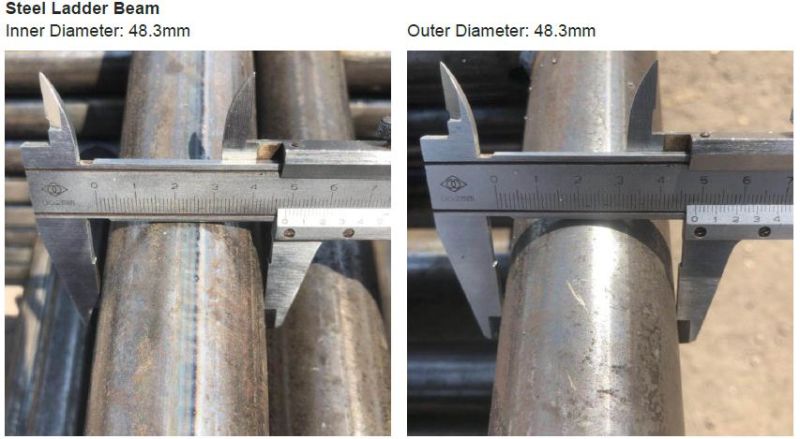 China Supplier Galvanized Ringlock System Scaffolding Cuplock Girder Steel Ladder Beam Scaffold