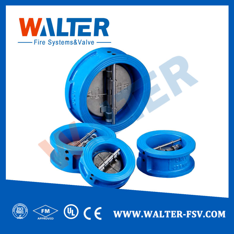 Cast Iron Double Disc Wafer Type Check Valve