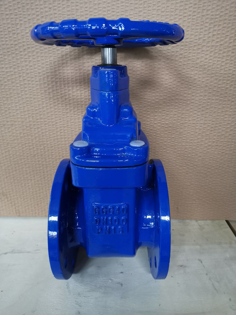 Pn16 API600 Soft Seal No-Rising Gate Valve Sluice Valve Water Gate Vlave