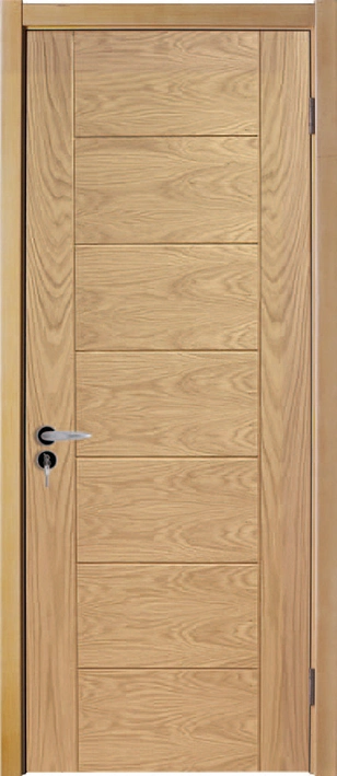 Classical Simple Design Swing Door/Solid Core Door/White Oak Veneered Flush Door