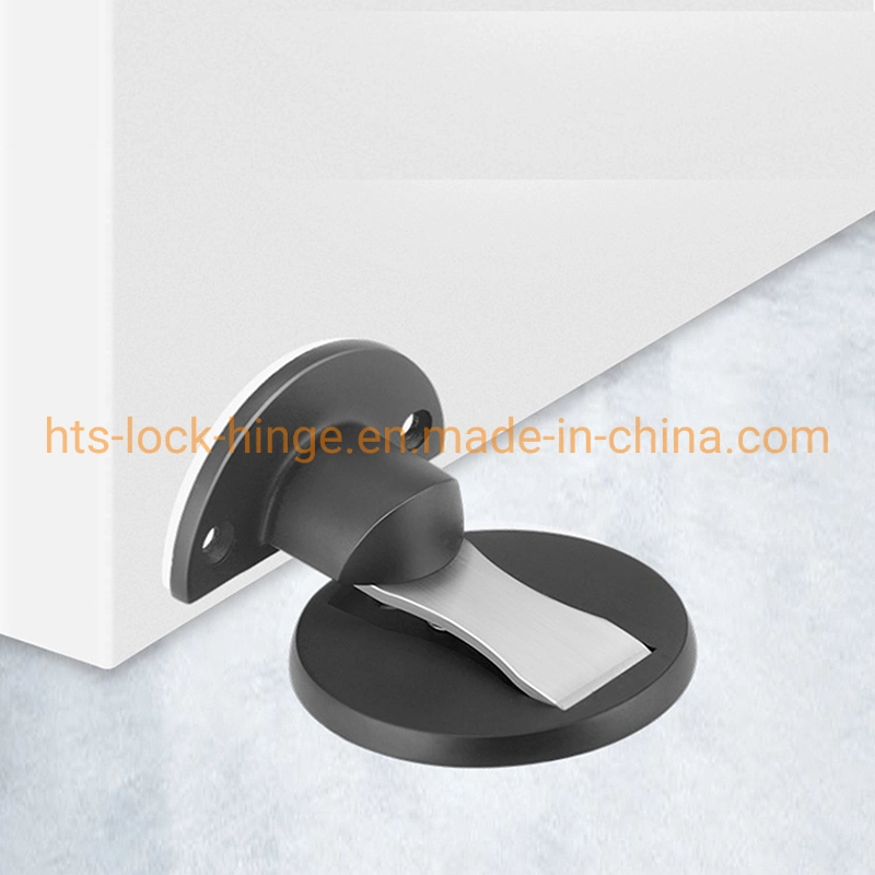 Magnetic Door Stopper Door Hardware Zinc Alloy Magnetic Catch for Floor or Wall Mounted