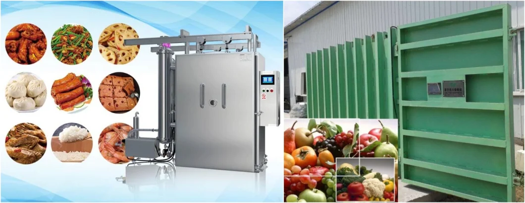 Automatic Vacuum Cooling Machine Food Vacuum Precooler for Fresh Vegetables, Fruits, Flower and Edible Fungi