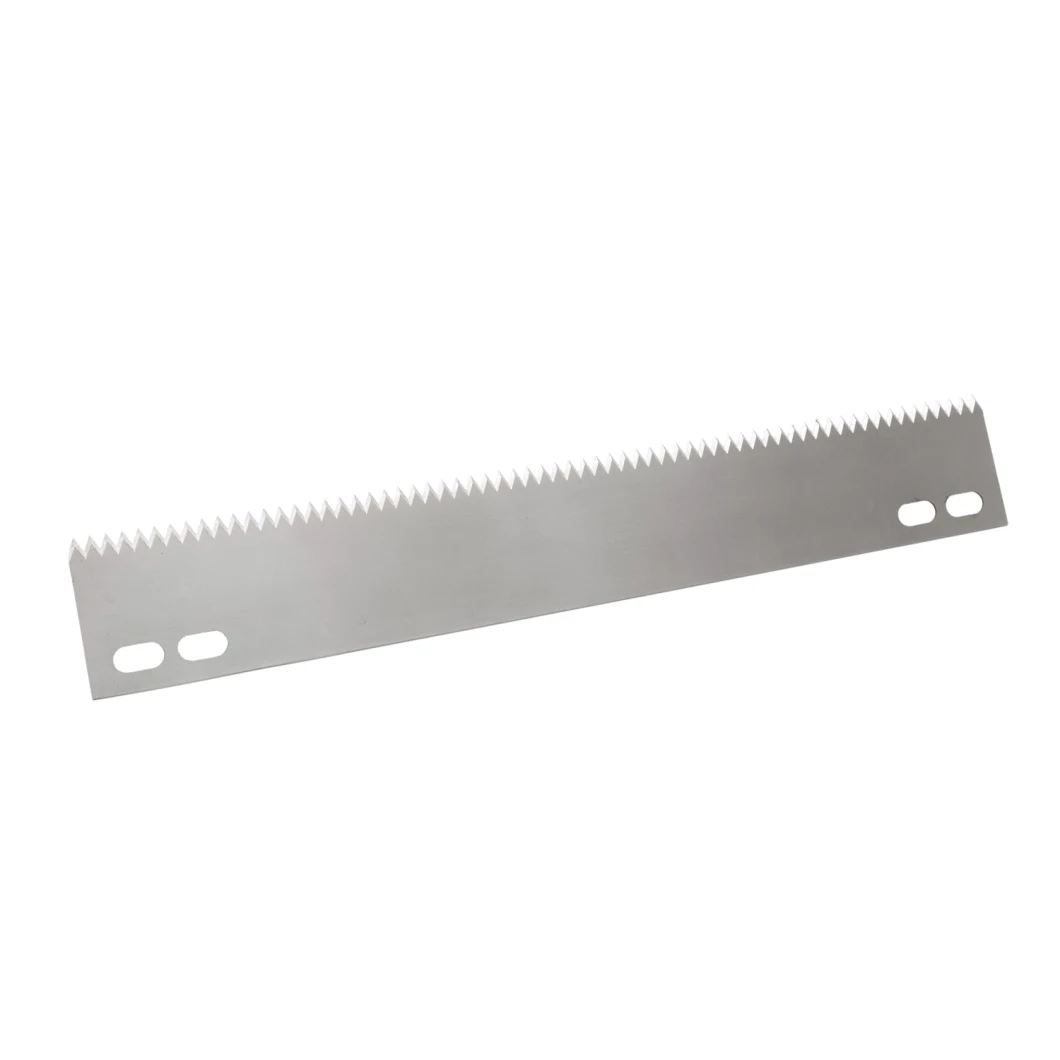 a Toothed Saw Blade for Mowing Lawns or Shrubs