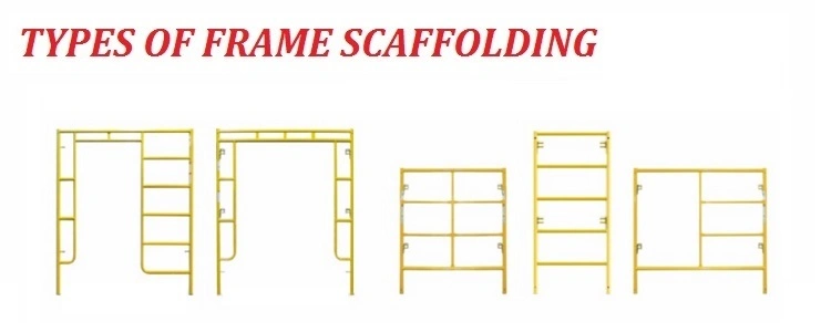 Construction Concrete Formwork Scaffold Frames/ Walk Thru Scaffolding Frame