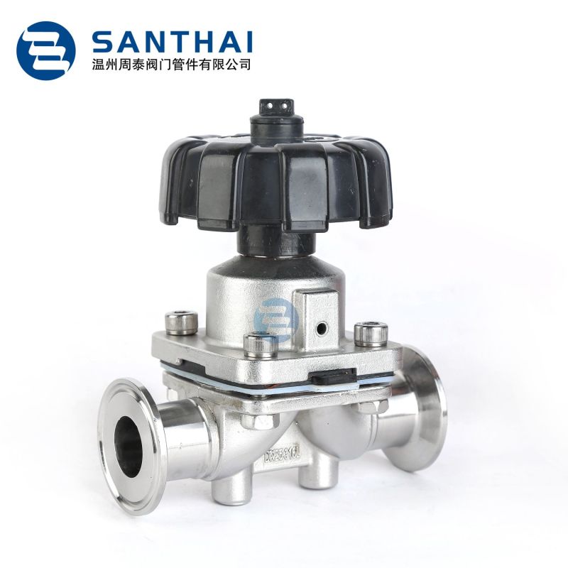 Stainless Steel Sanitary Hygienic Pneumatic Welded Manual Safety Valve, Ball/Control/Check Valve, Diaphragm/Solenoid/Butterfly Valve